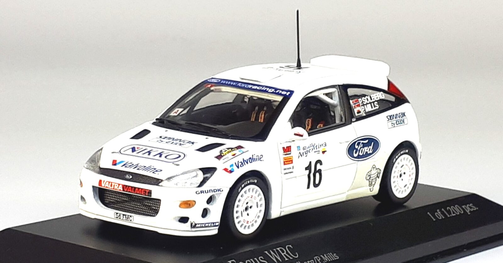 Ford Focus Wrc Solberg Mills 2000 DS Modellismo Ford Focus Wrc Solberg Mills scala 1/43