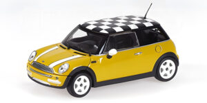 Mini One 2001 with Chequered Roof scala 1/43