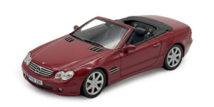 Mercedes Benz Sl-class 2001 Red scala 1/43