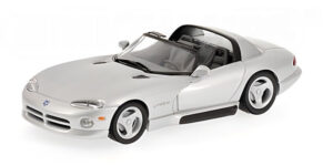 Dodge Viper Cabrio 1993 Silver scala 1/43