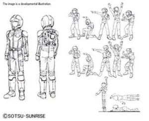 Builders Parts Hd Ms Figure 01 scala 1/144