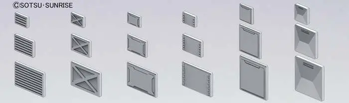 Builders Parts HD MS Panel 01 DS Modellismo Builders Parts Hd Ms Panel 01