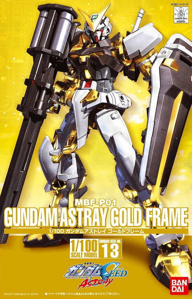 Gundam Seed D Gundam Astray Gold 1/100 DS Modellismo Gundam Seed D Gundam Astray Gold scala 1/100