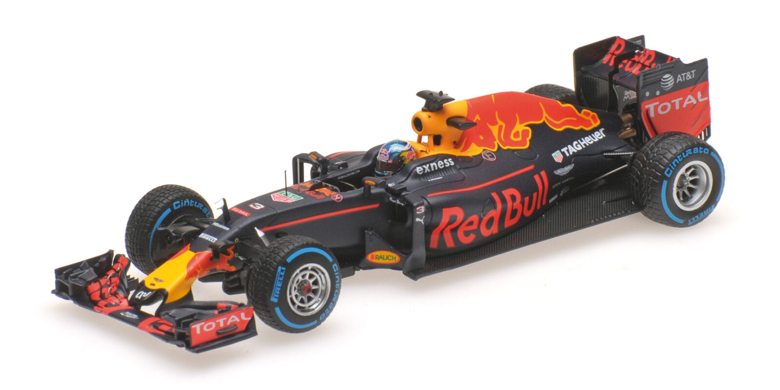 Red Bull Tag Heuer RB12 Daniel Ricciardo Brazilian GP 2016 DS Modellismo Red Bull Tag Heuer RB12 Daniel scala 1/43