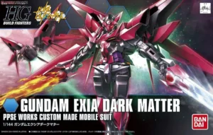 Hgbf Gundam Exia Dark Matter scala 1/144