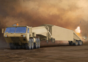 M983 Tractor with AN/TPY-2 X Band scala 1/35
