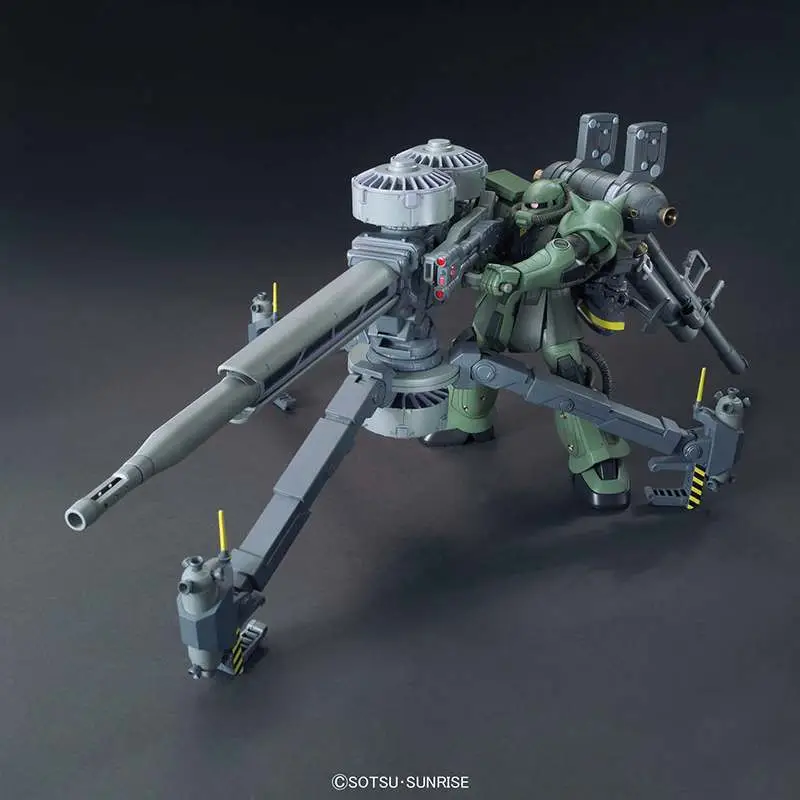 HG Zaku Mass PR Big Gun Thund Anim 1/144 DS Modellismo Hg Zaku Mass Pr Big Gun Thund scala 1/144