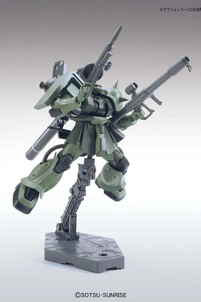 HG Zaku Mass PR Big Gun Thund Anim 1/144 DS Modellismo Hg Zaku Mass Pr Big Gun Thund scala 1/144