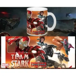 Tazza Captain America Cw Team Stark SEMIC