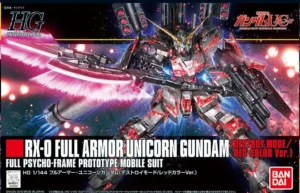 Hguc Gundam Unic Full Arm Dest scala 1/144