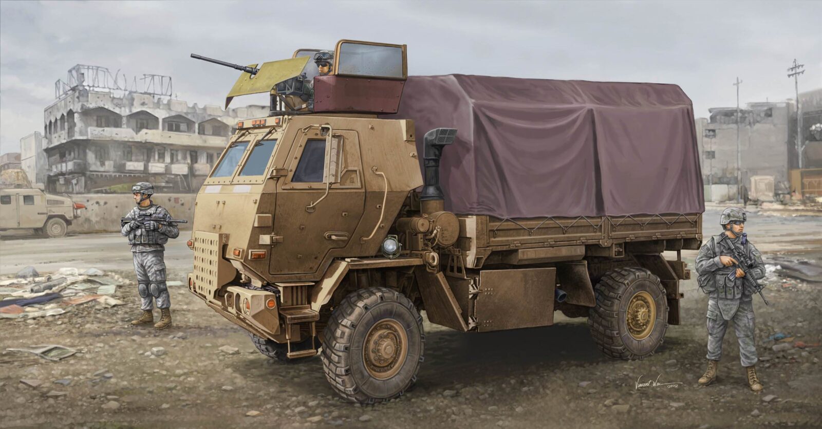 M1078 Lmtv Armor Cab DS Modellismo M1078 Lmtv Armor Cab scala 1/35