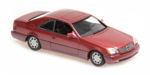 Mercedes Benz 600 Sec Coupe Red scala 1/43