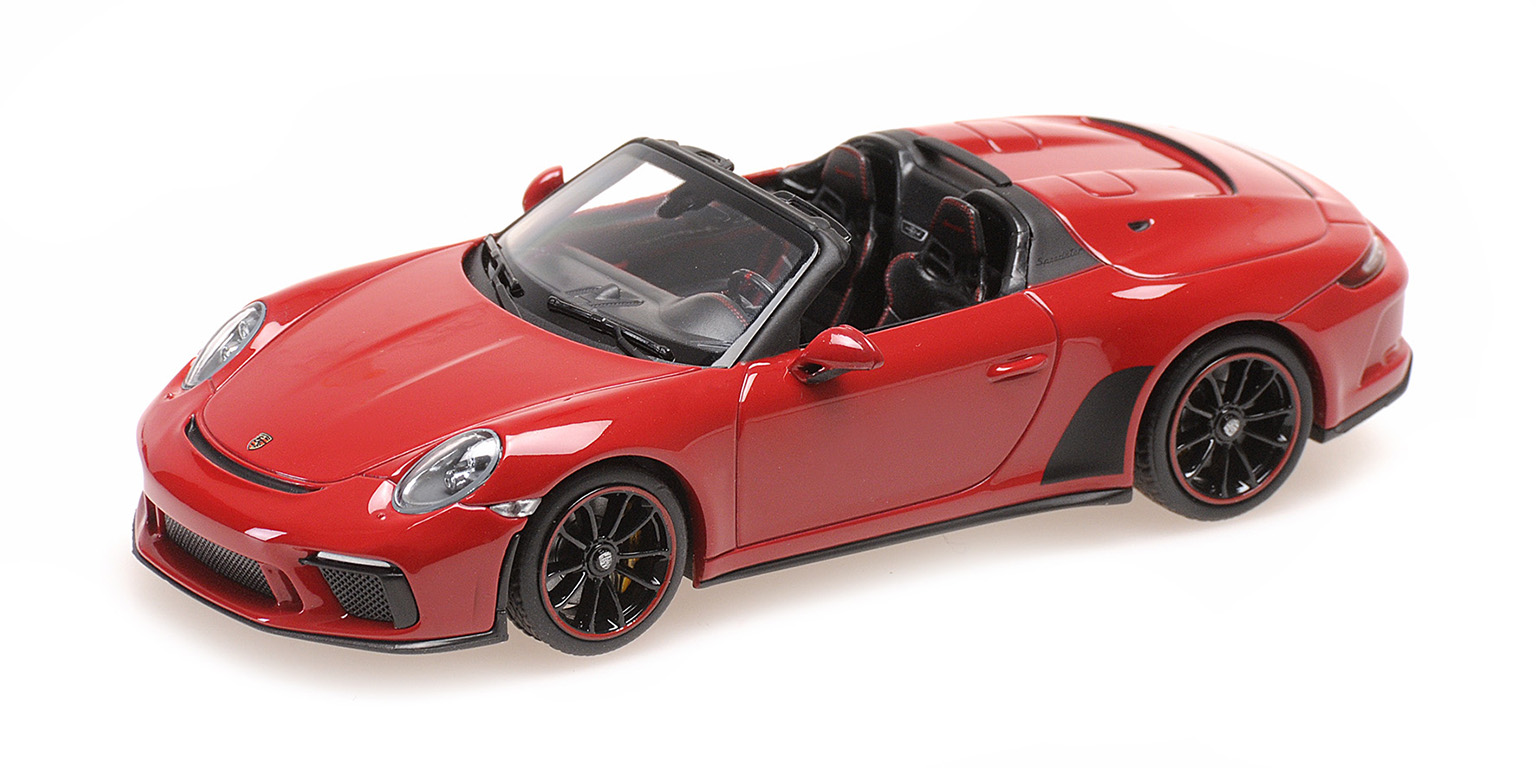Porsche 911 (991) Speedster Dark Red Metallic 2019 DS Modellismo Porsche 911 Speedster Dark Red scala 1/43