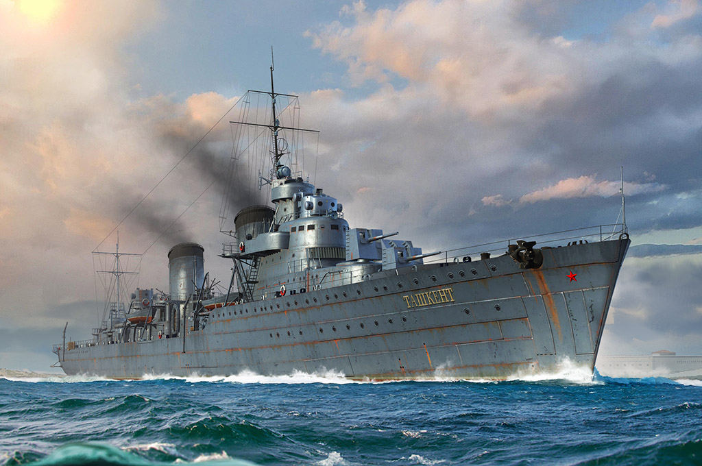 Russian Destroyer Taszkient 1940 DS Modellismo Russian Destroyer Taszkient scala 1/700