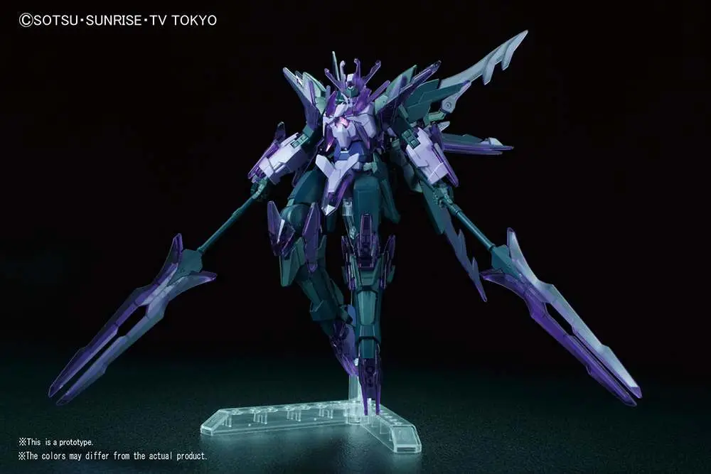 HG Gundam Transient Glacier 1/144 DS Modellismo Hg Gundam Transient Glacier scala 1/144