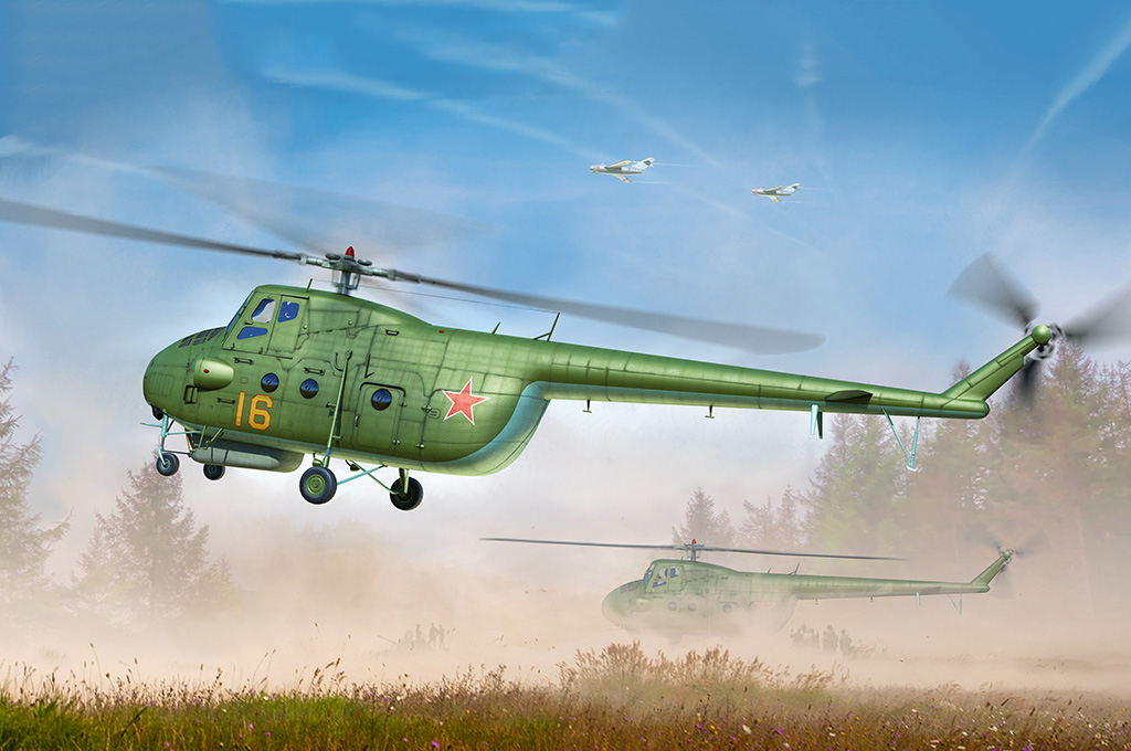 MI-4A Hound DS Modellismo MI-4A Hound scala 1/48 Trumpeter Kit