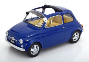 Fiat 500 F Custom Dark Blue 1968 scala 1/12
