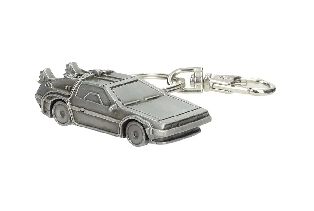 Portachiavi in metallo Bttf Delorean 3D DS Modellismo Portachiavi in metallo Bttf Delorean 3D