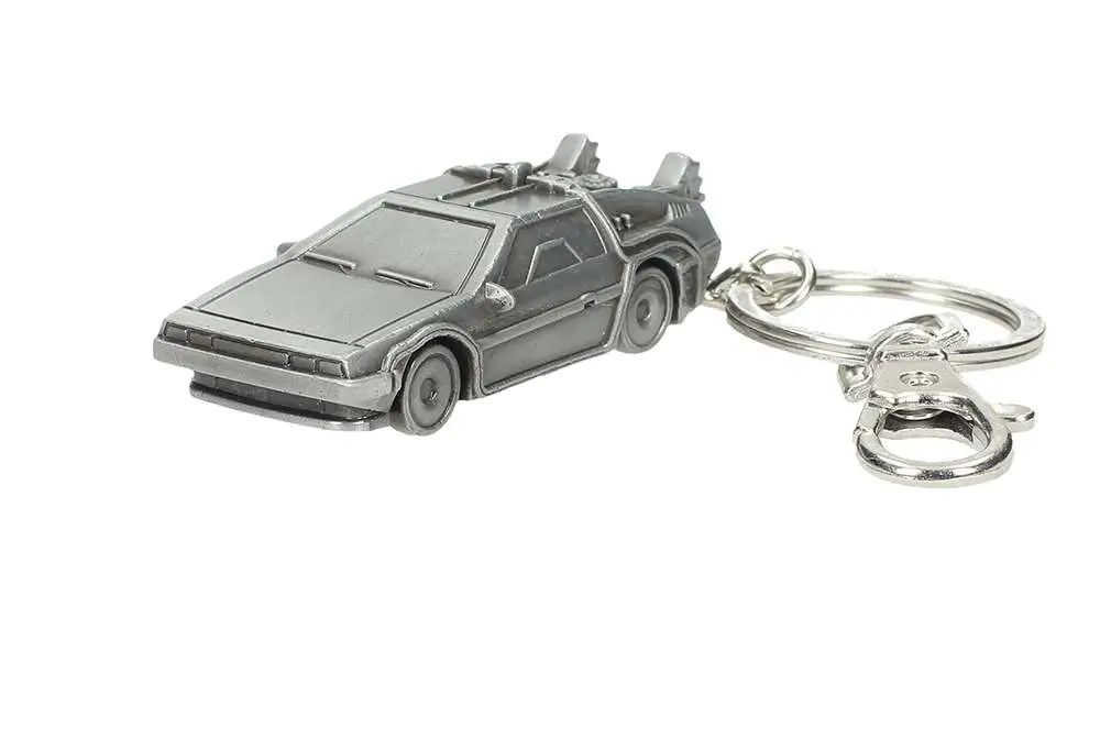Portachiavi in metallo Bttf Delorean 3D DS Modellismo Portachiavi in metallo Bttf Delorean 3D