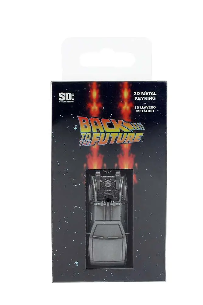 Portachiavi in metallo Bttf Delorean 3D DS Modellismo Portachiavi in metallo Bttf Delorean 3D