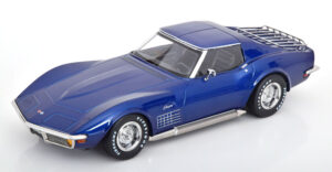 Chevrolet Corvette C3 Blue scala 1/18