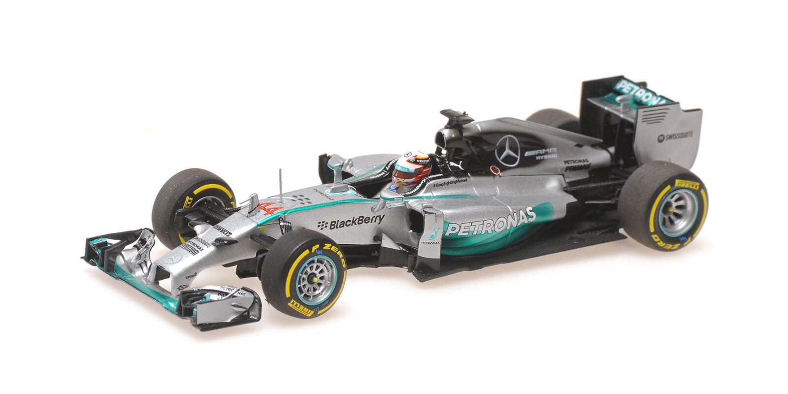 Mercedes Amg W05 Lewis Hamilton World Champion 2014 DS Modellismo Mercedes Amg W05 Lewis Hamilton scala 1/43