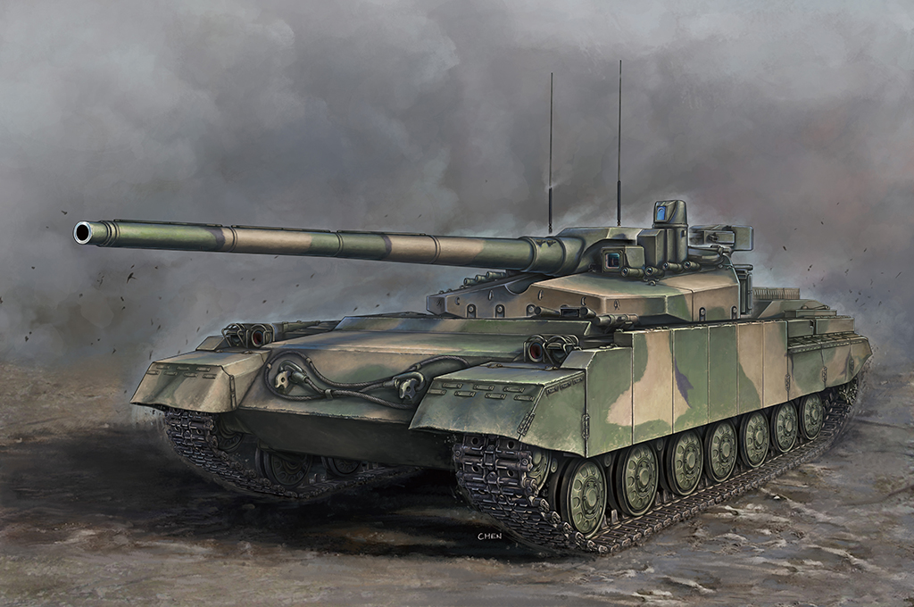 Russian Object 490A DS Modellismo Russian Object 490A scala 1/35 Trumpeter Kit