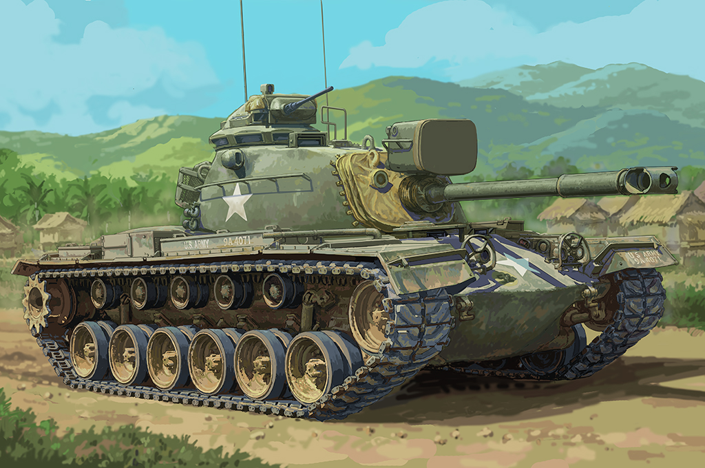 M48A3 Mbt DS Modellismo M48A3 Mbt scala 1/35 I Love Kit