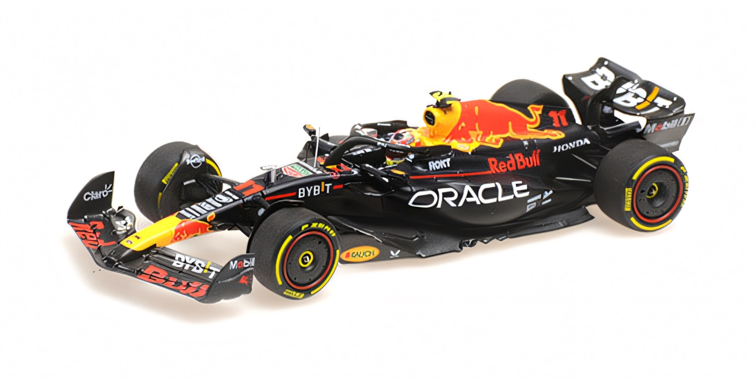 Red Bull Racing RB19 Sergio Perez Abu Dhabi GP 2023 DS Modellismo Red Bull Racing RB19 Sergio Perez scala 1/43