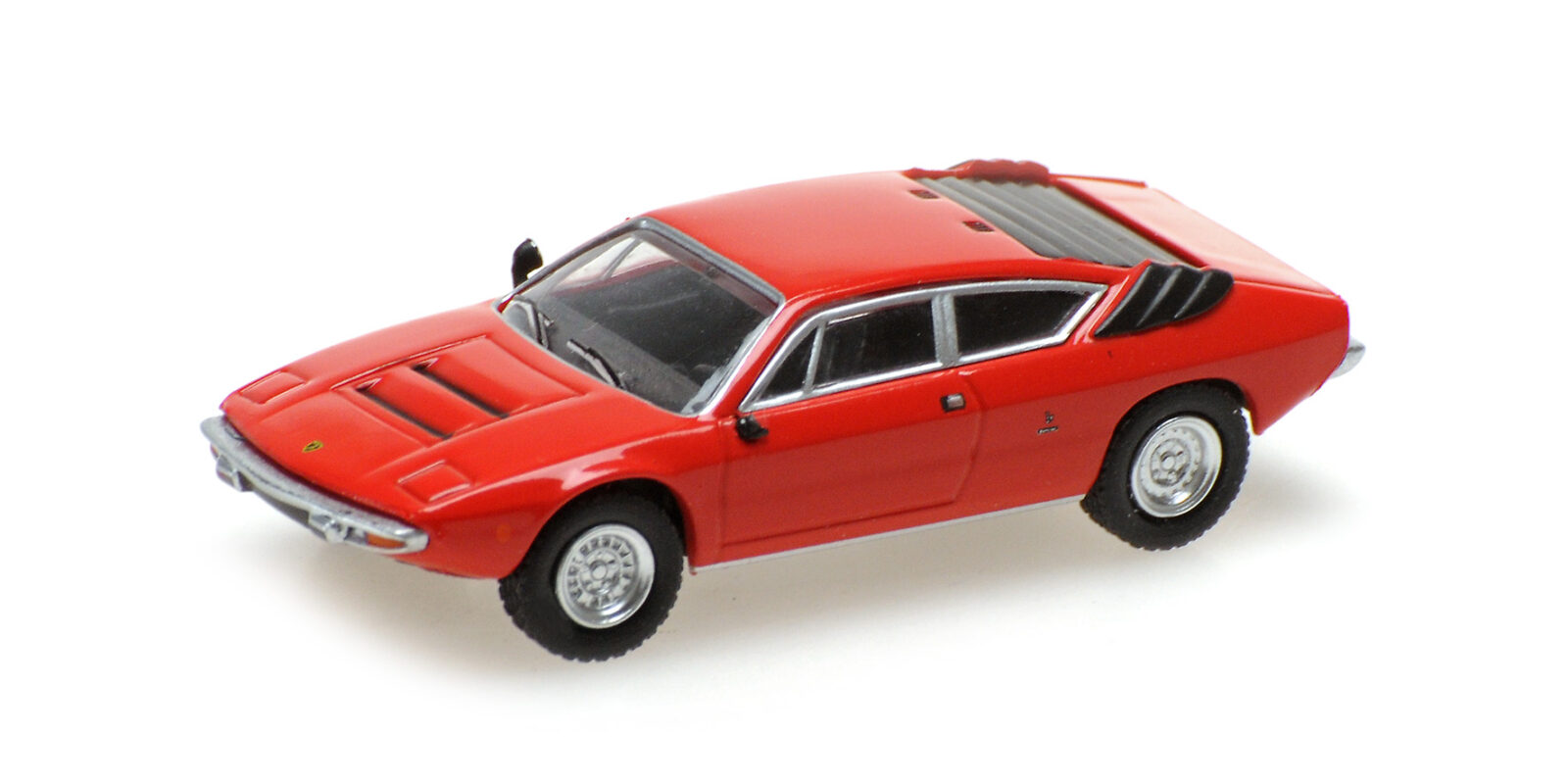 Lamborghini Urraco Red 1974 DS Modellismo Lamborghini Urraco Red scala H0 1/87