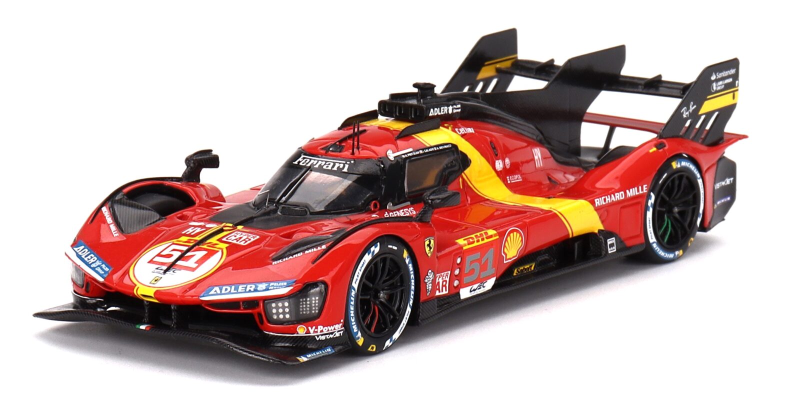 Ferrari 499P Team AF Corse #51 3RD Place Wec 6H OF Spa 2023 DS Modellismo Ferrari 499P Team Af Corse #51 scala 1/43