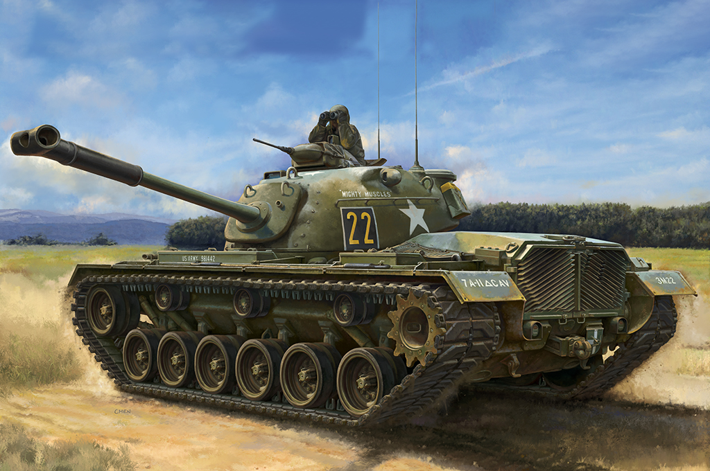 M48A2 Mbt DS Modellismo M48A2 Mbt scala 1/35 I Love Kit