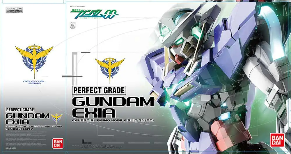 PG Gundam Exia 1/60 DS Modellismo Pg Gundam Exia scala 1/60