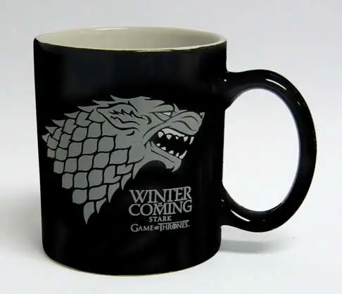 Tazza Got Stark Winter Coming Black DS Modellismo Tazza Got Stark Winter Coming Black SD TOYS