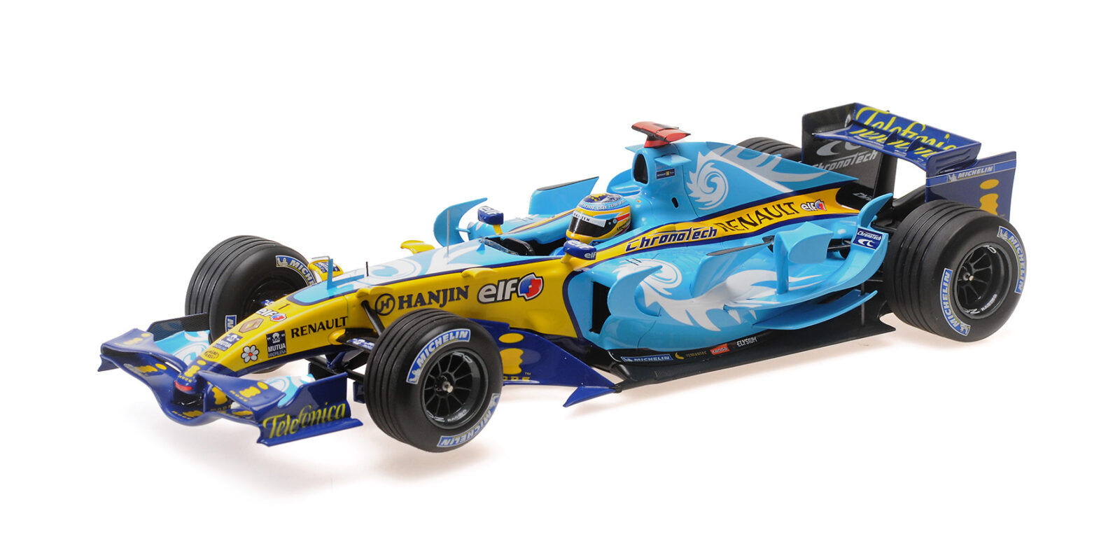 Renault F1 Team R26 Fernando Alonso Turkish GP World Champion 2006 DS Modellismo Renault F1 Team R26 Fernando scala 1/18
