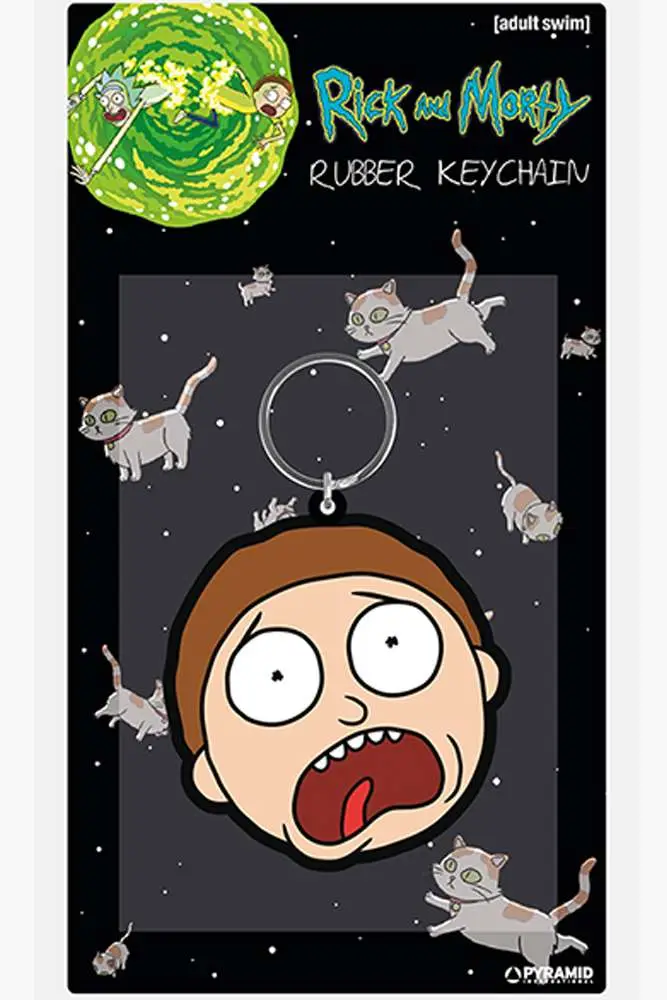 Portachiavi Rick and Morty Morty Terrified DS Modellismo Portachiavi Rick Morty Morty Terrified