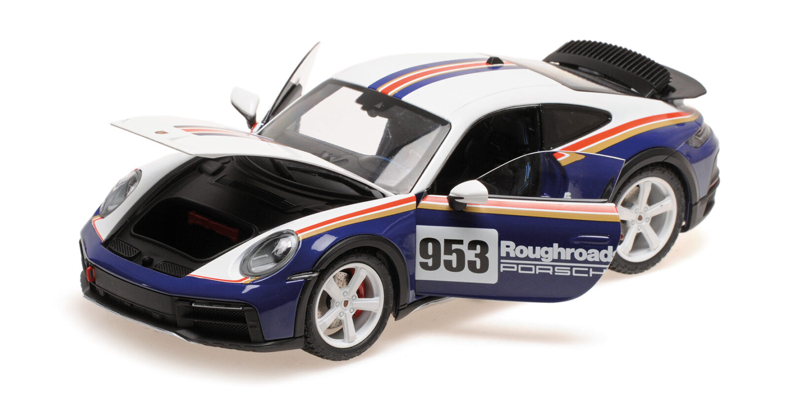 Porsche 911 Dakar Roughroads 2022 DS Modellismo Porsche 911 Dakar Roughroads scala 1/18