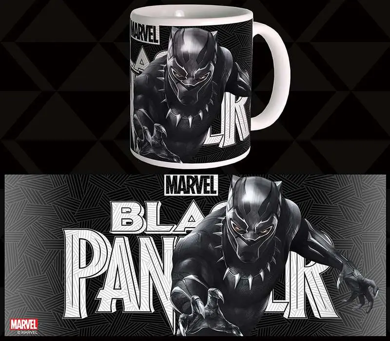 Tazza Black Panther Black DS Modellismo Tazza Black Panther Black SEMIC
