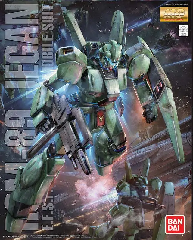 MG Jegan 1/100 DS Modellismo MG Jegan scala 1/100 BANDAI MODEL KIT GUNPLA