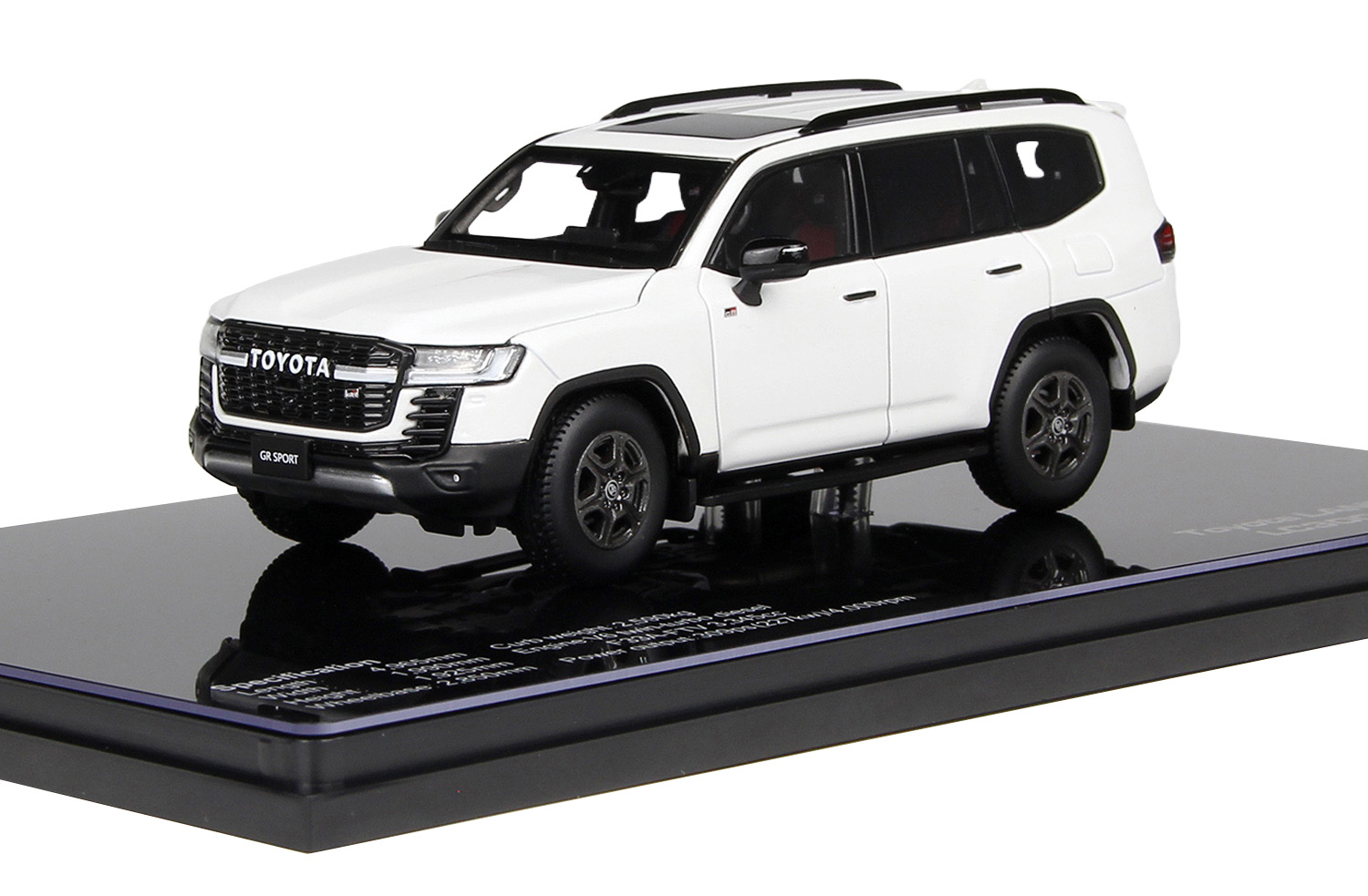 Toyota Land Cruiser 300-GR Sport White DS Modellismo Toyota Land Cruiser 300-GR Sport scala 1/43