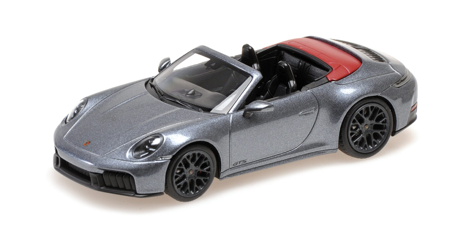 Porsche 911 (992.2) Carrera Gts Cabriolet Grey Metallic 2024 DS Modellismo Porsche 911 Carrera Gts Cabriolet scala 1/43