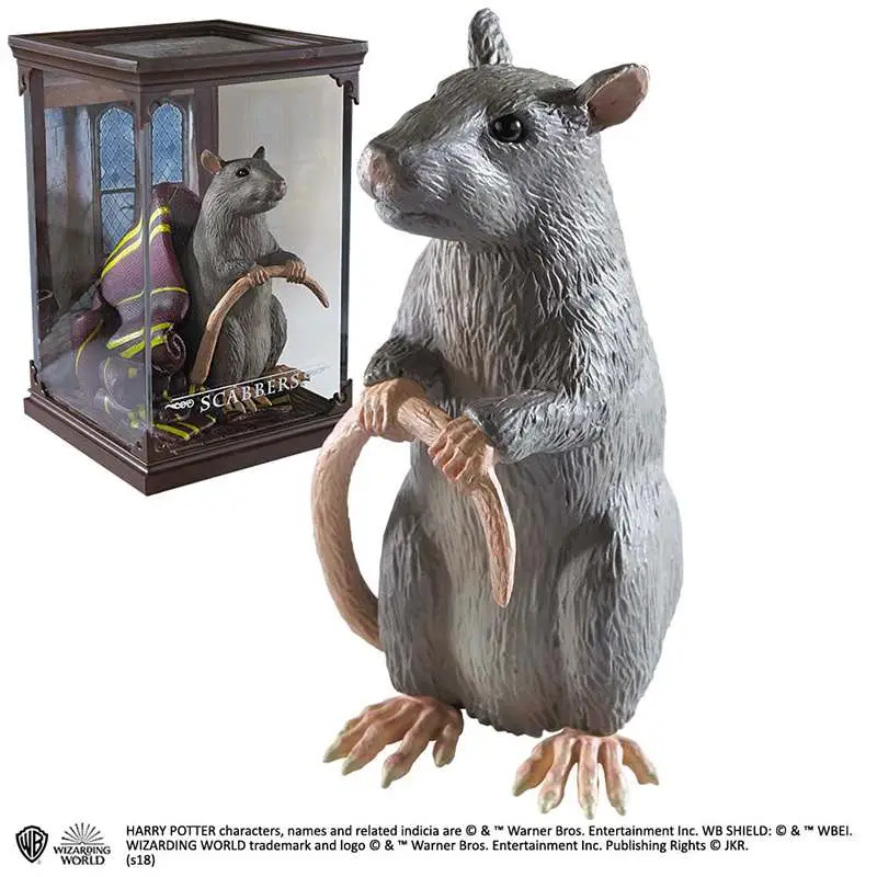 HP Magical Creatures NO 14 Scabbers DS Modellismo HP Magical Creatures No 14 Scabbers