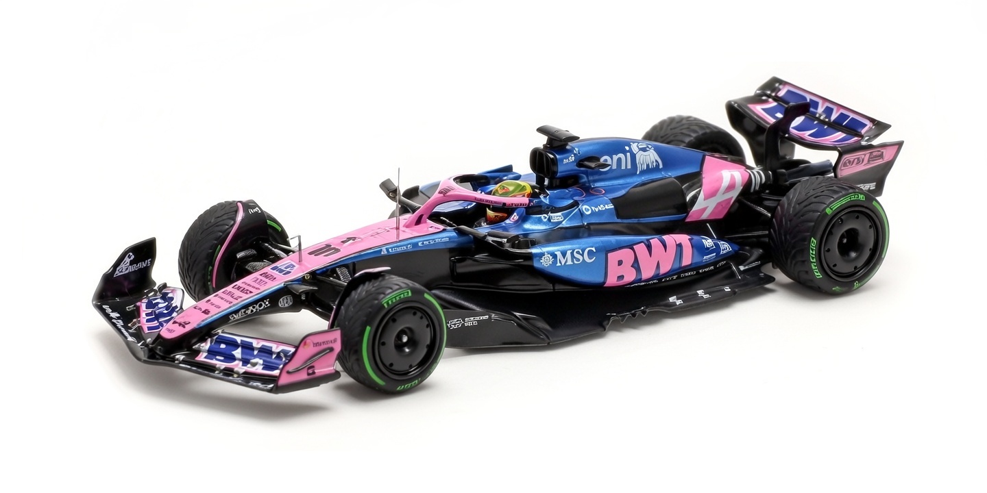Bwt Alpine F1 Team A525 Pierre Gasly Australian GP 2025 DS Modellismo Bwt Alpine F1 Team A525 Pierre scala 1/43