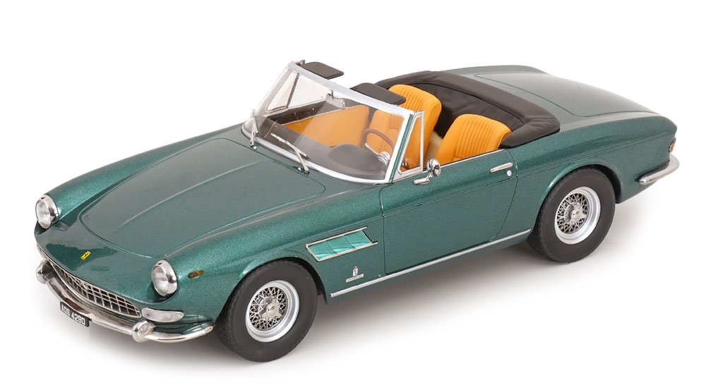 Ferrari 275 Gts Pininfarina Spyder 1964 Jay Kay Jamiroquai Green Metallic DS Modellismo Ferrari 275 Gts Pininfarina scala 1/18
