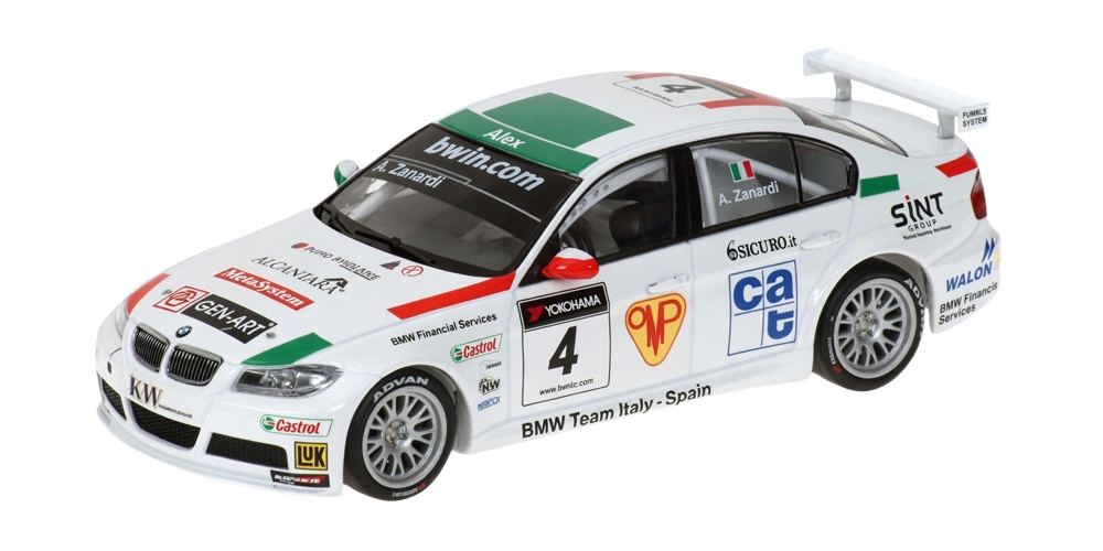 Bmw 320 SI Bmw Italy Alessandro Zanardi Winner Istanbul Wtcc 2006 DS Modellismo Bmw 320 Si Bmw Italy Alessandro scala 1/43