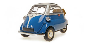 Bmw Isetta Blue & White scala 1/18
