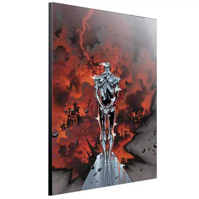 Silver Surfer BY Coipel Wood Panel (L) DS Modellismo Silver Surfer By Coipel Wood Panel (L) SEMIC