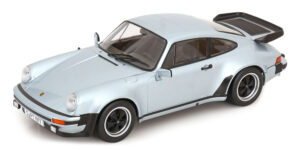 Porsche 911 Turbo 3.3 Silver scala 1/18