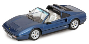 Ferrari 328 Gts Blue Metallic scala 1/18