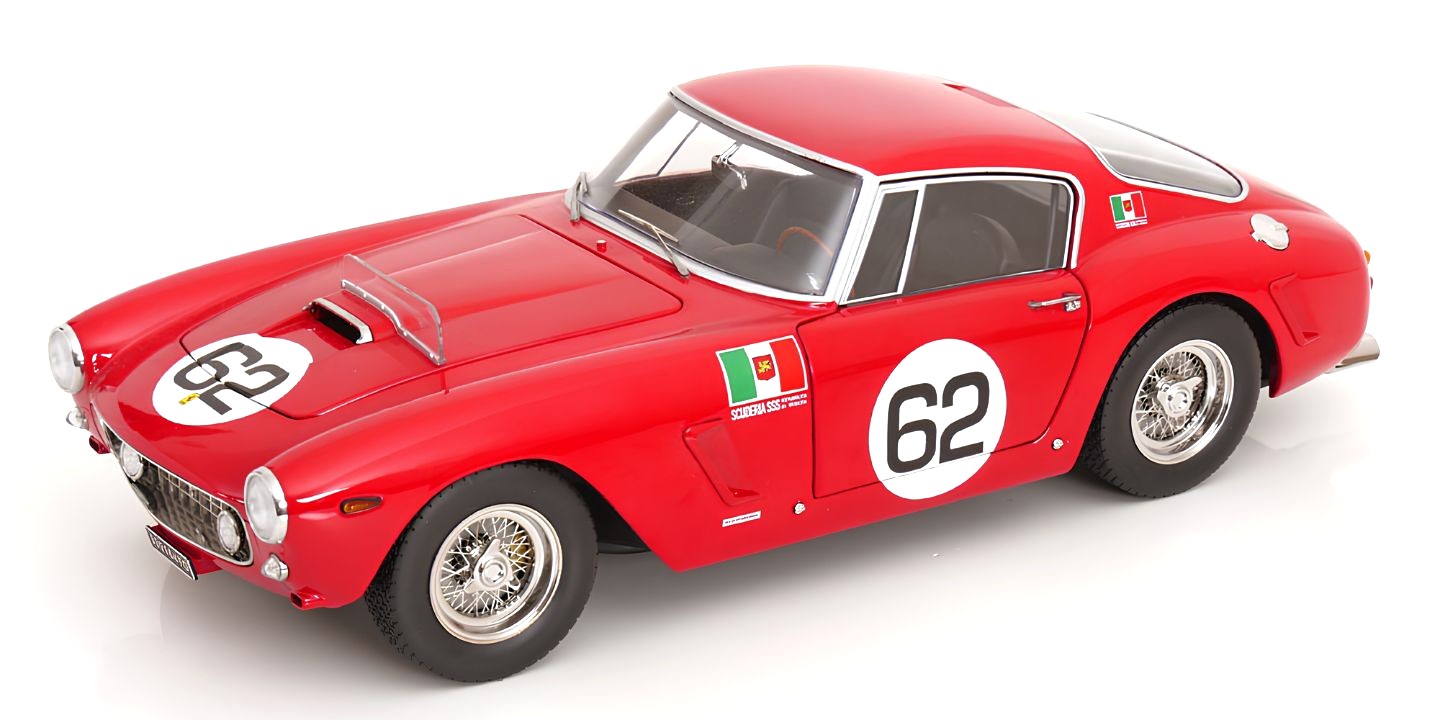Ferrari 250 GT Swb Competizione #62 Winner Monza 1960 DS Modellismo Ferrari 250 GT Swb Competizione scala 1/12